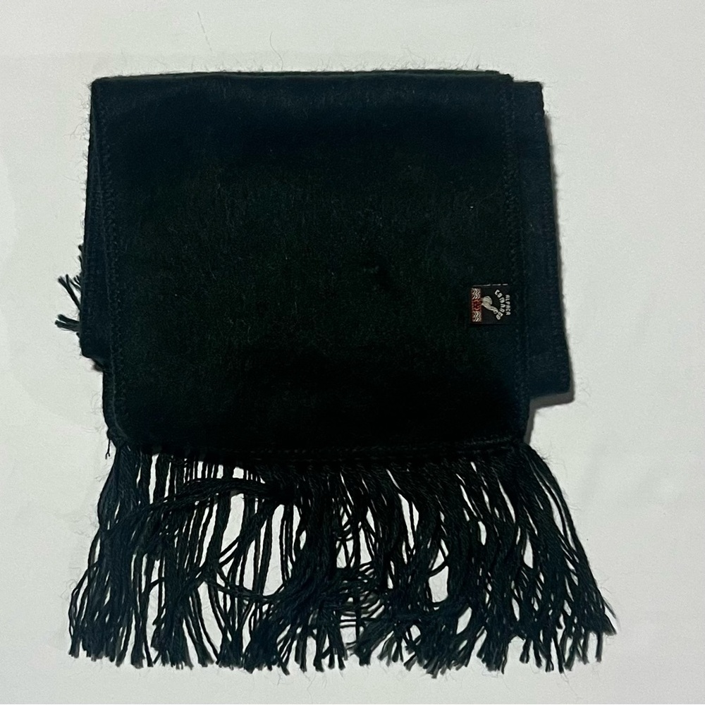 Alpaca Camargo Vintage Scarf Green Great Condition